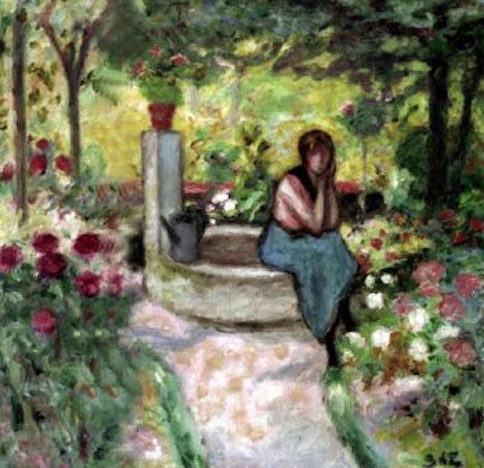 Jeune fille au puits by Georges d’Espagnat