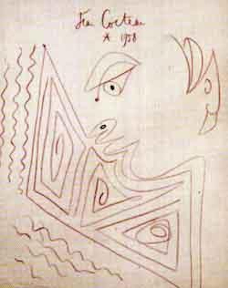 Profil auc Arabesques by Jean Cocteau