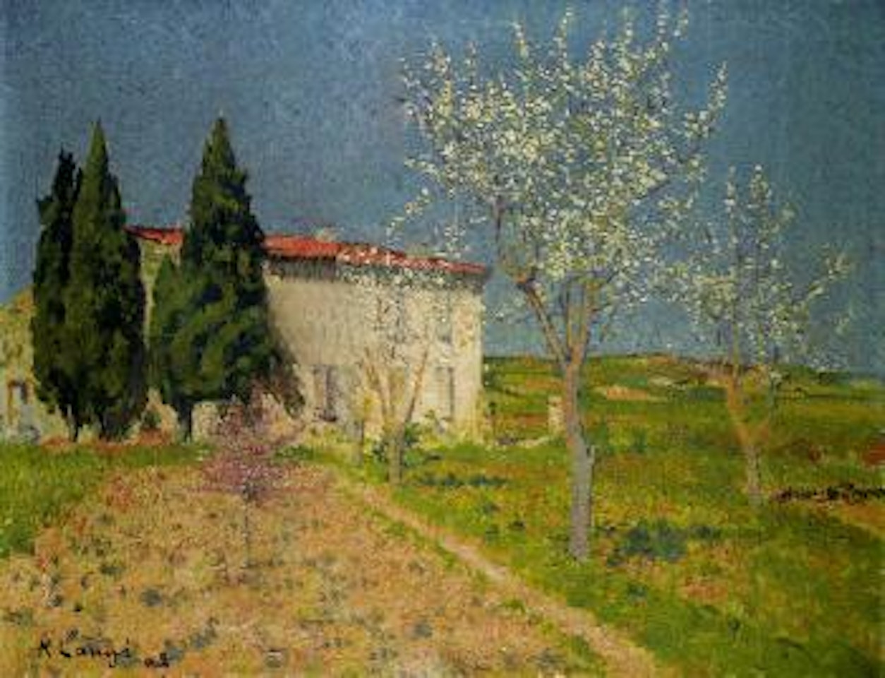 Maison di Relai, Les Amandiers by Achille Laugé
