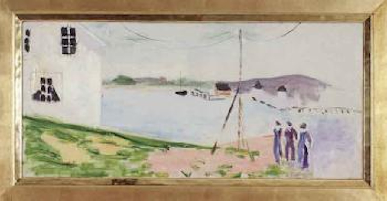 Three sailors by Ragnar Sandberg
