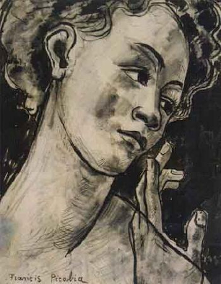 Transparence, visage et main by Francis Picabia