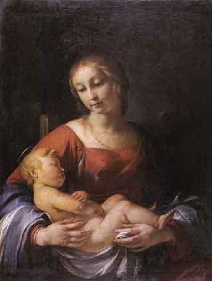 Vierge a l'enfant by Italian School