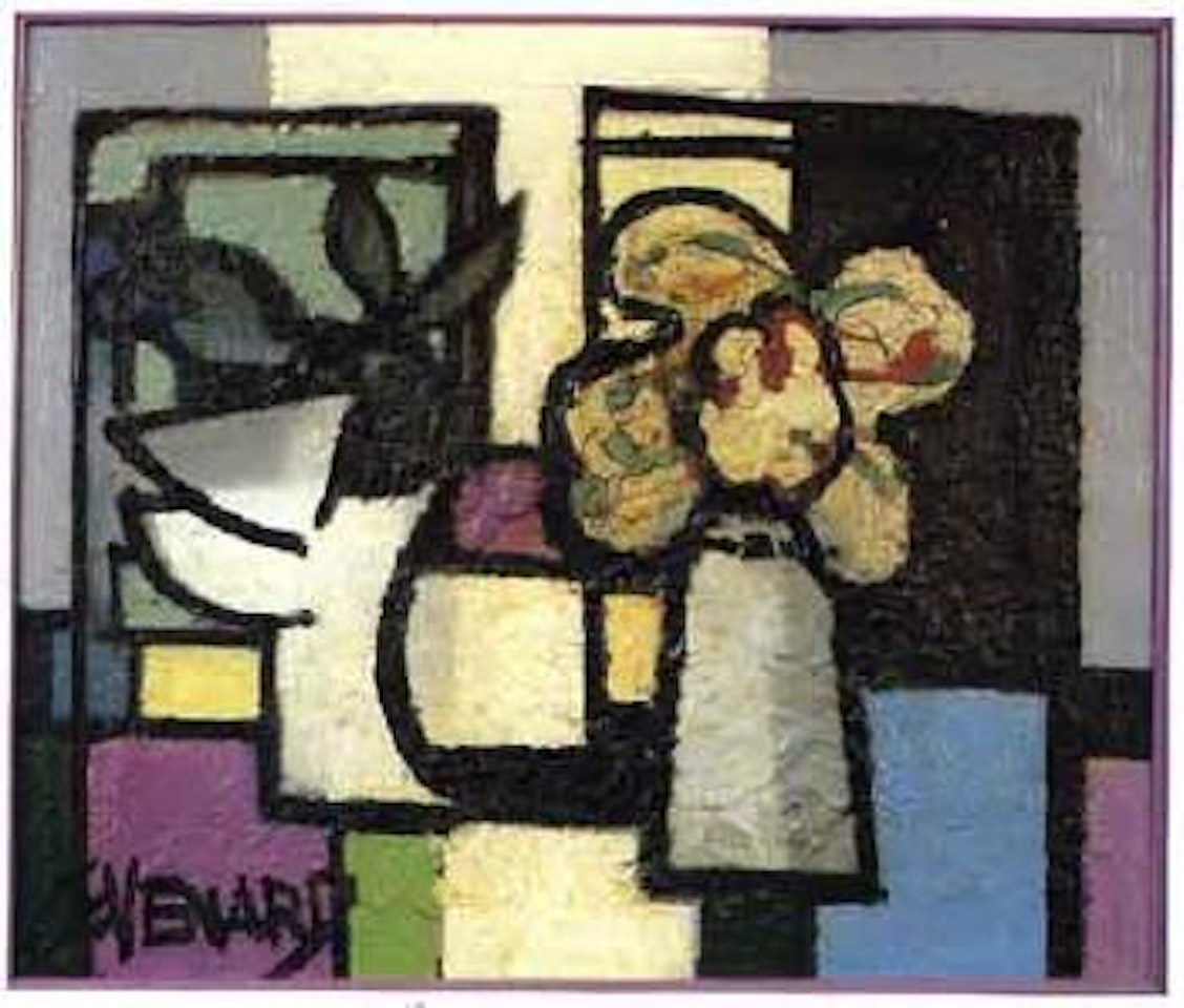 Nature morte au bouquet by Claude Venard