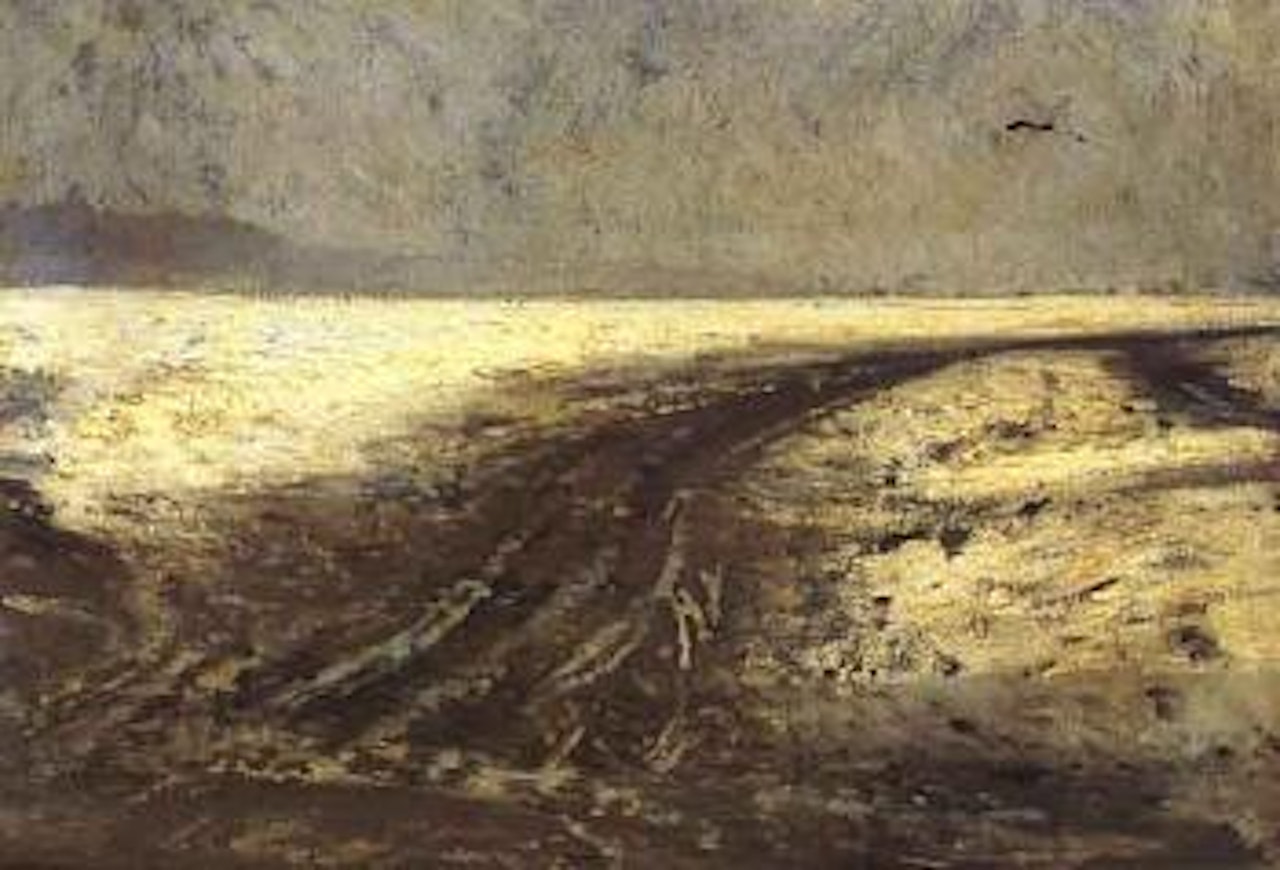Chemin dans la neige by Ilya Yefimovich Repin