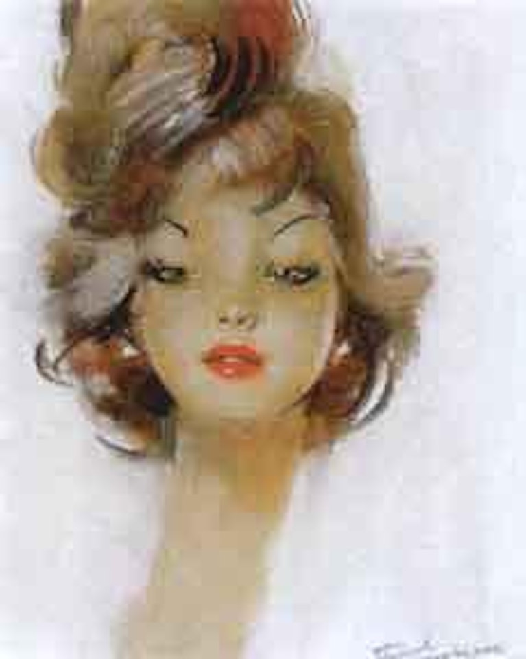 Luna by Jean Gabriel Domergue