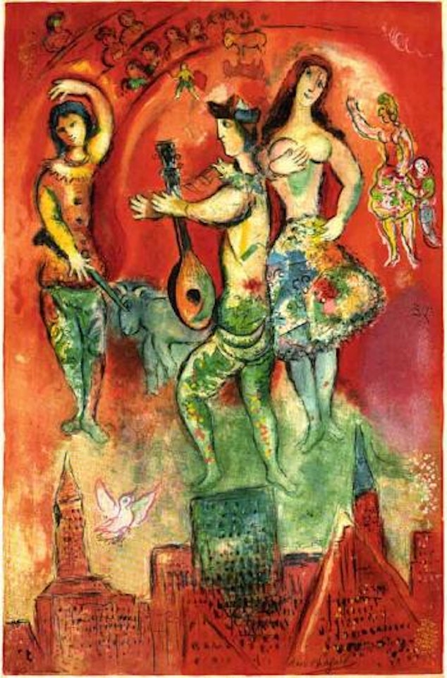 Carmen by Marc Chagall