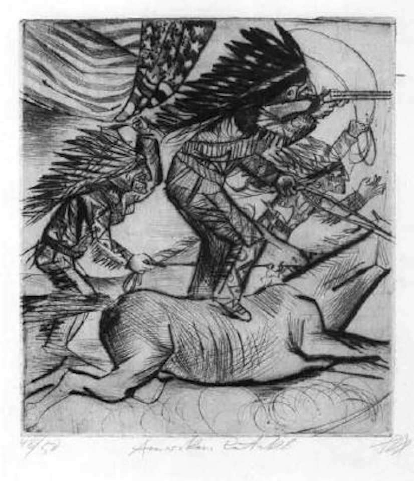 Red Indians by Otto Dix
