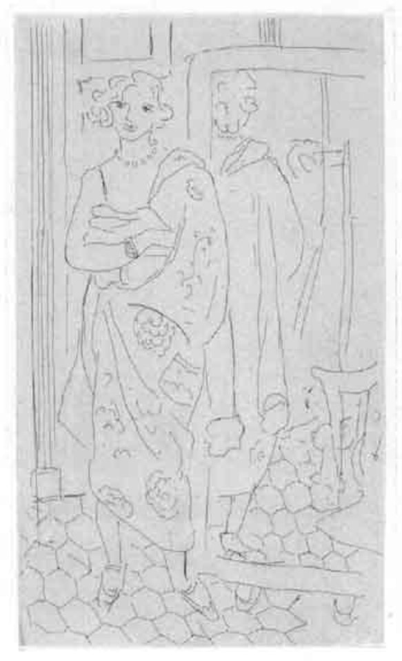 Le reflet dans la glace by Henri Matisse