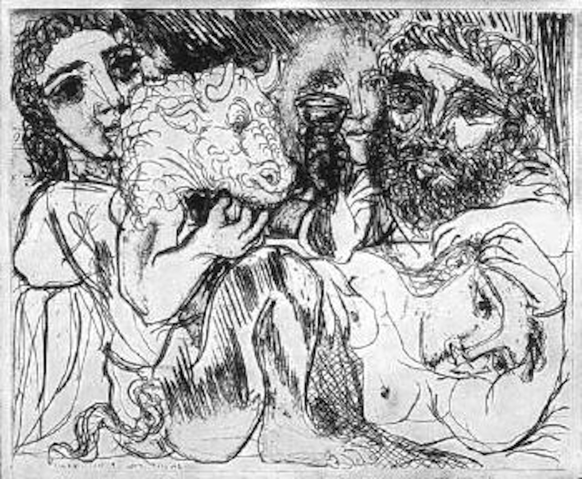 Marie-Therese revant de metamorphoses by Pablo Picasso