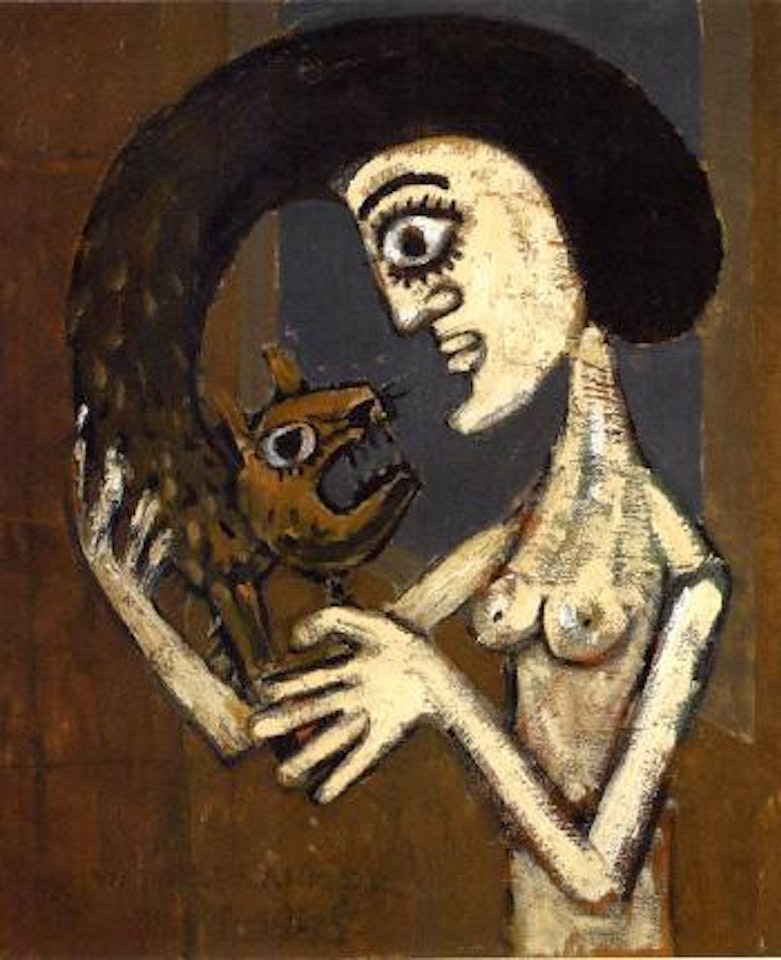 Face au destin II by Victor Brauner