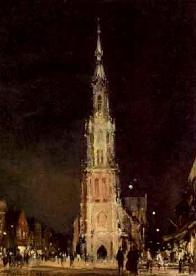 Nieuwe Kerk, Delft by Edward Seago