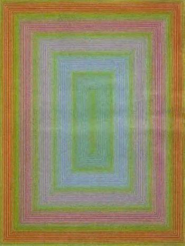 Eye of green by Richard Anuszkiewicz