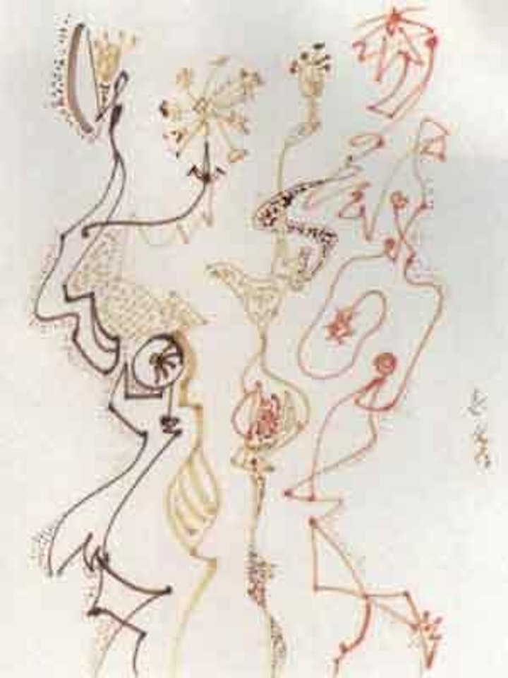 Trois Plantes by André Masson