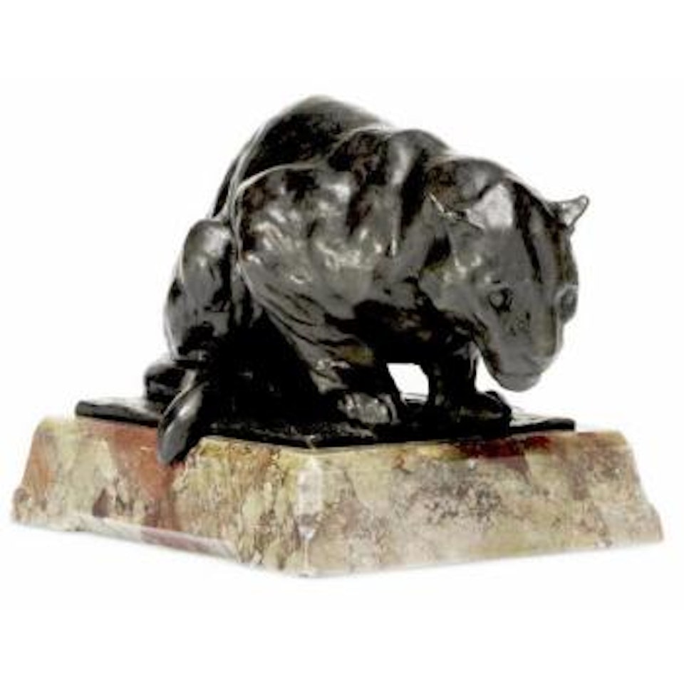 Jaguar accroupi by Rembrandt Bugatti