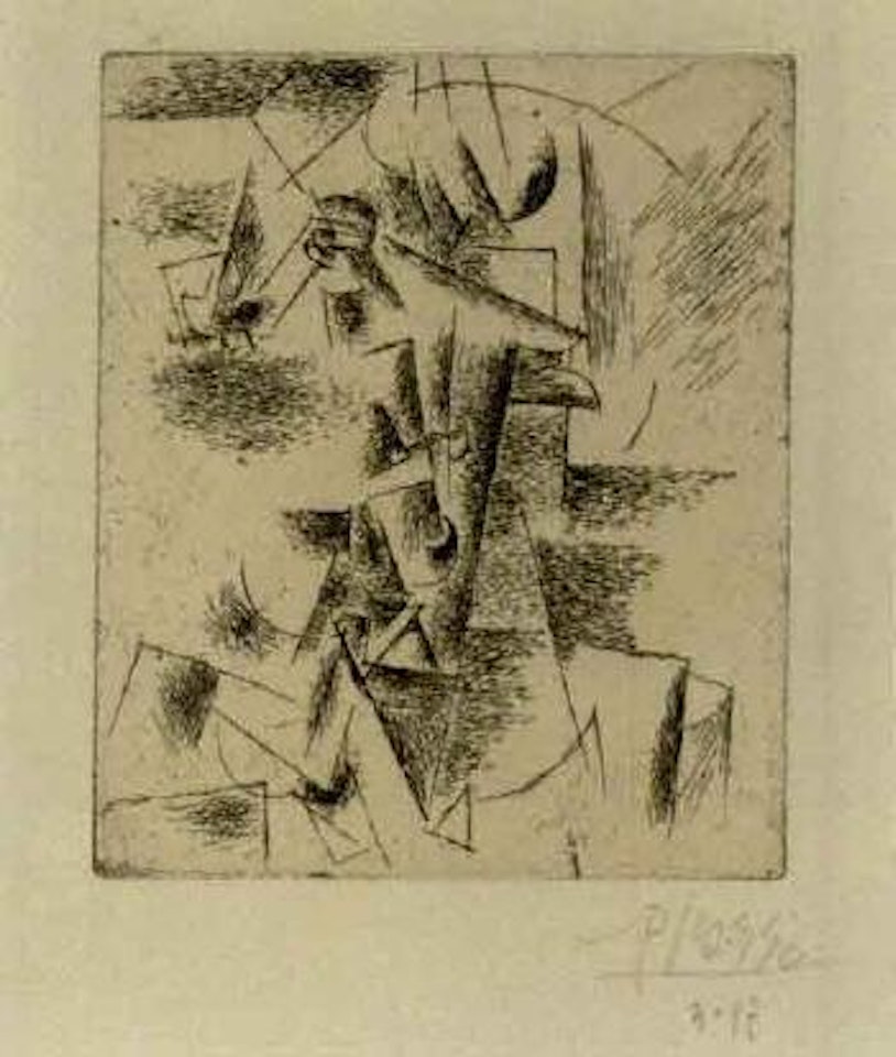 Tete d'homme by Pablo Picasso