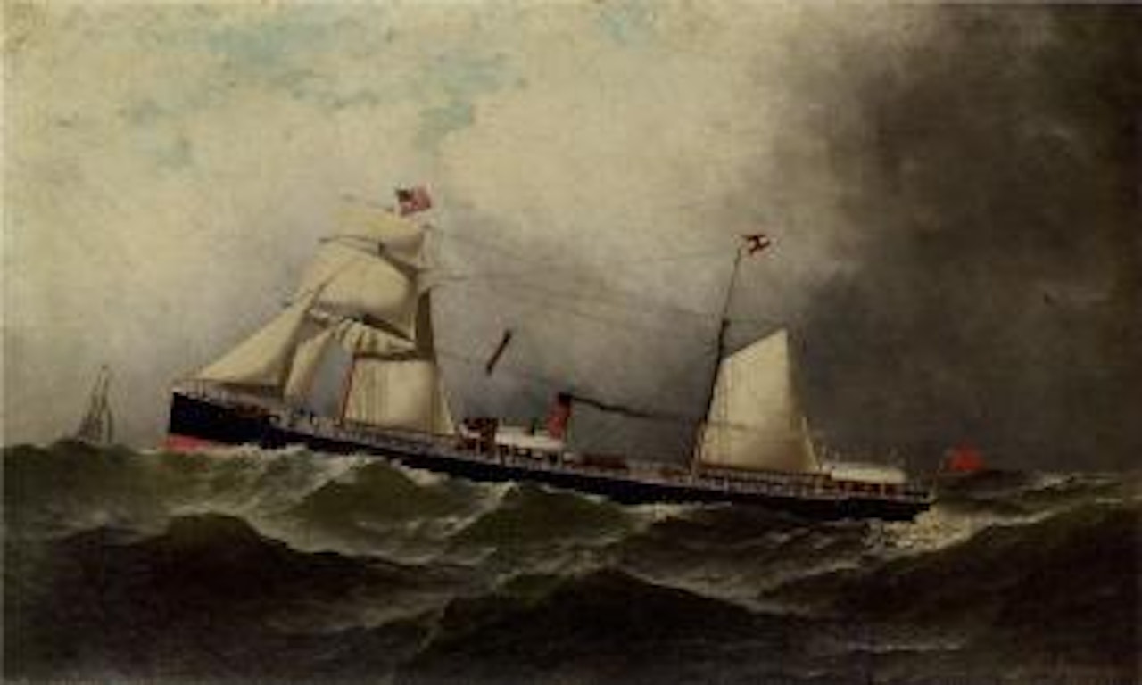 The S S Bermuda by Antonio Jacobsen