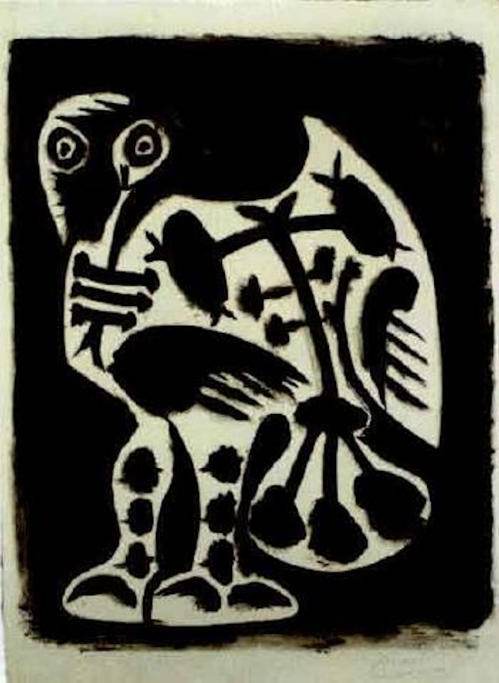 Le grand hibou by Pablo Picasso