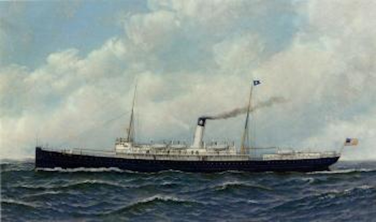 The S S Proteus by Antonio Jacobsen