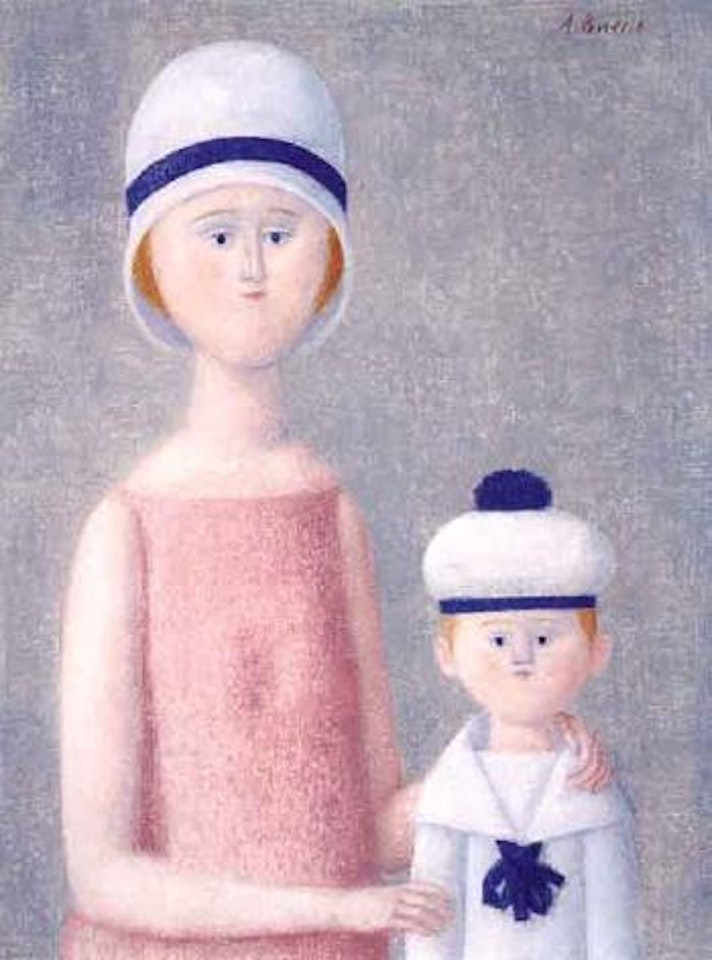 Mother and son by Antonio Bueno