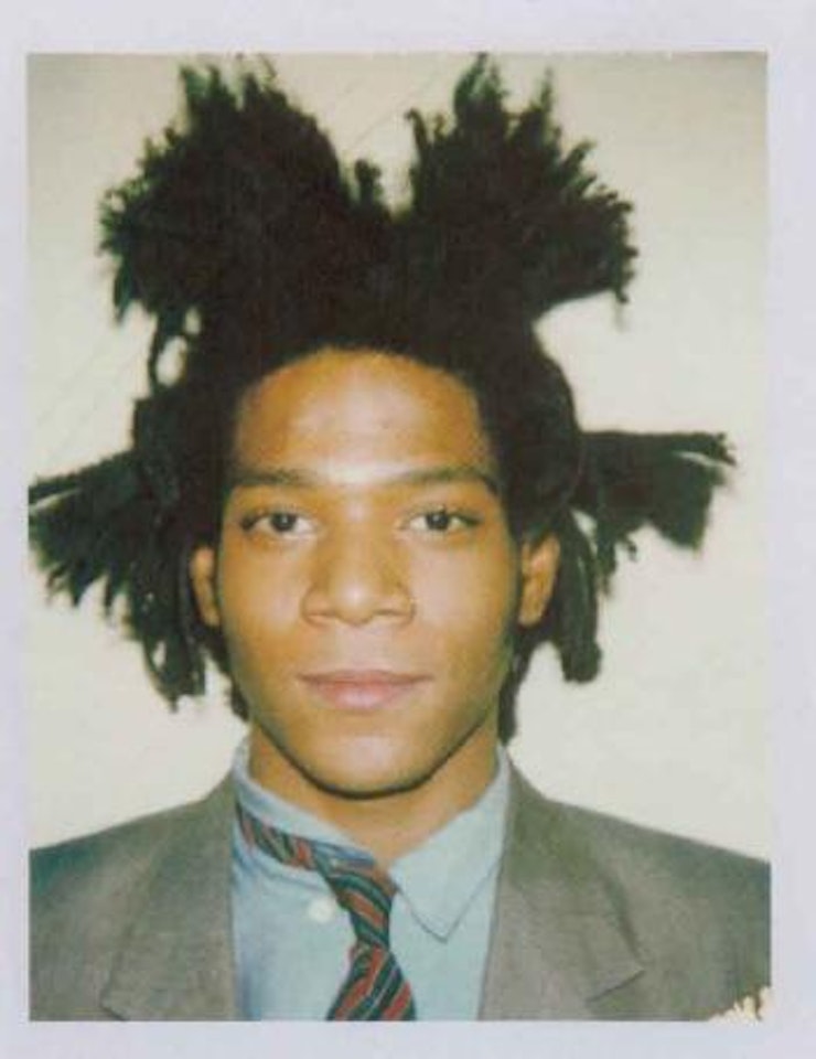Jean-Michel Basquiat, 1982 by Andy Warhol