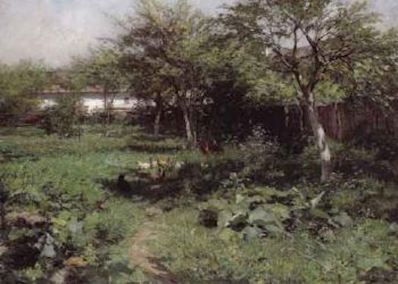 In the green, Unterkritzendorf by Olga Wisinger-Florian