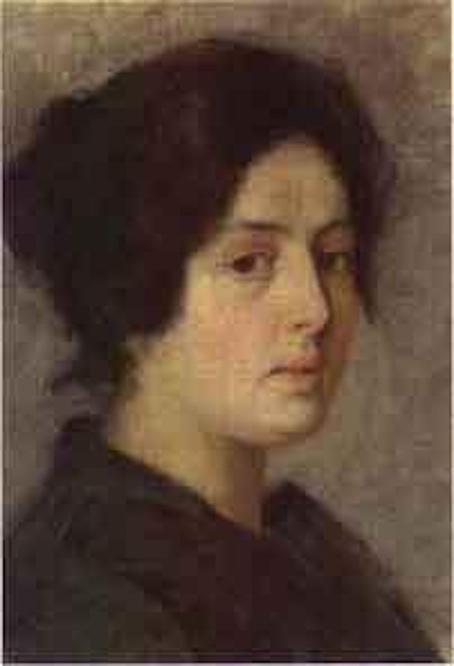 Portrait of a lady by Hermann Kern