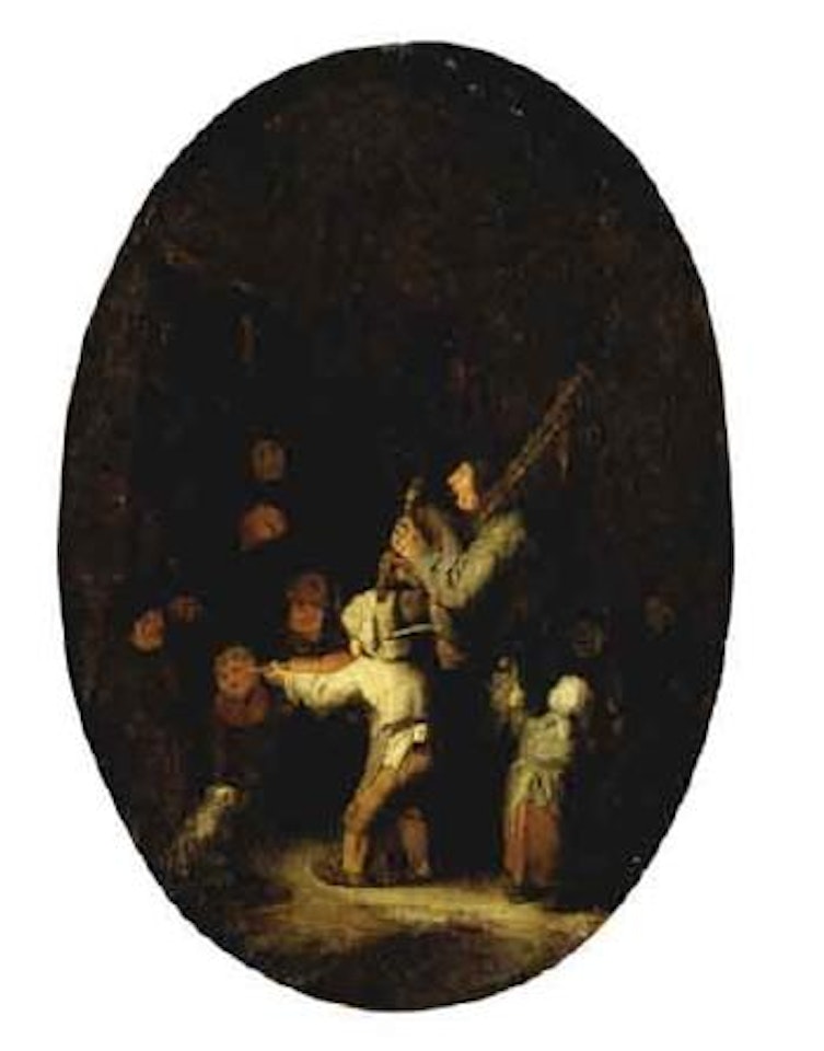 Bagpipe player by Adriaen van Ostade