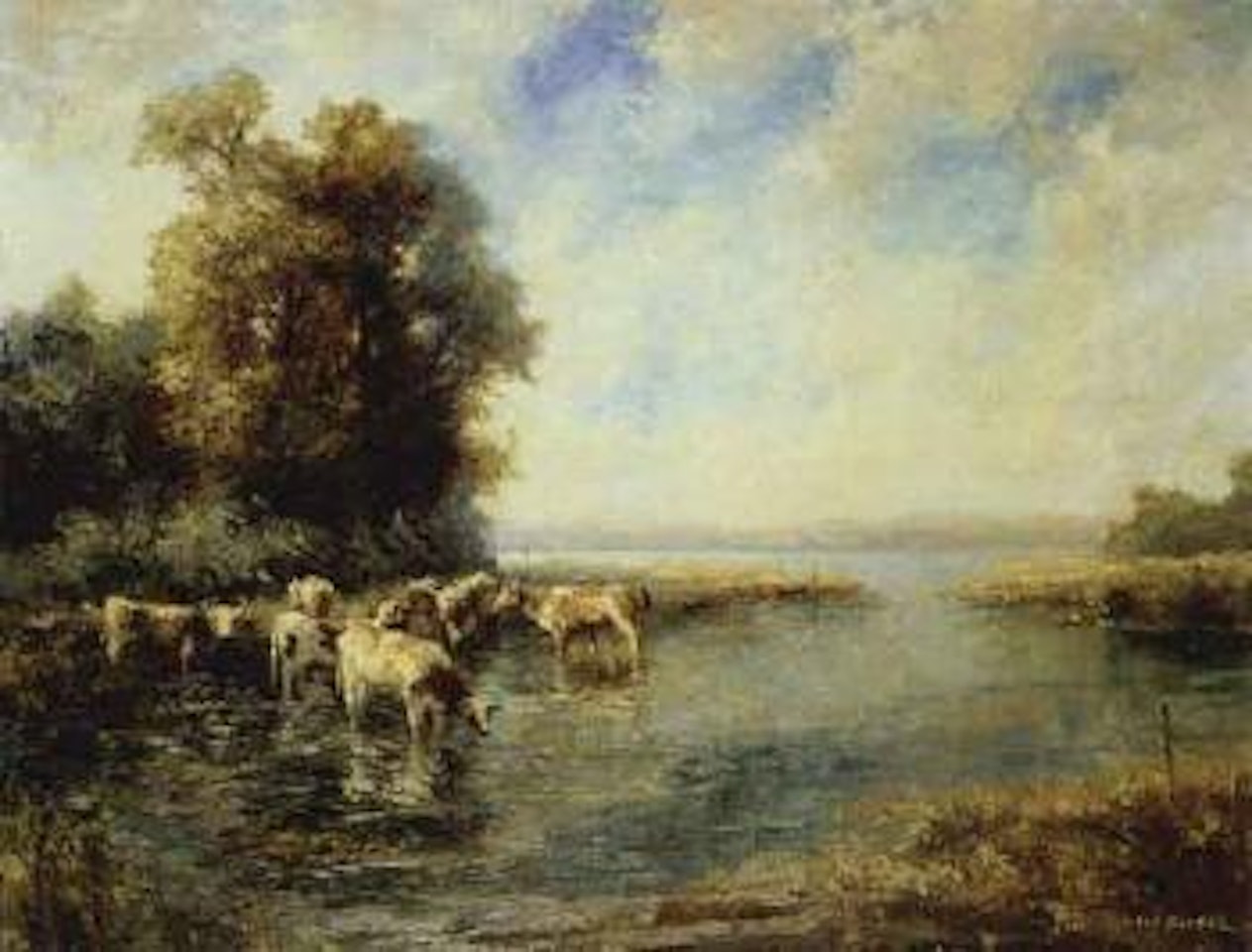 Late summer on Lake Chiem by Otto Pippel