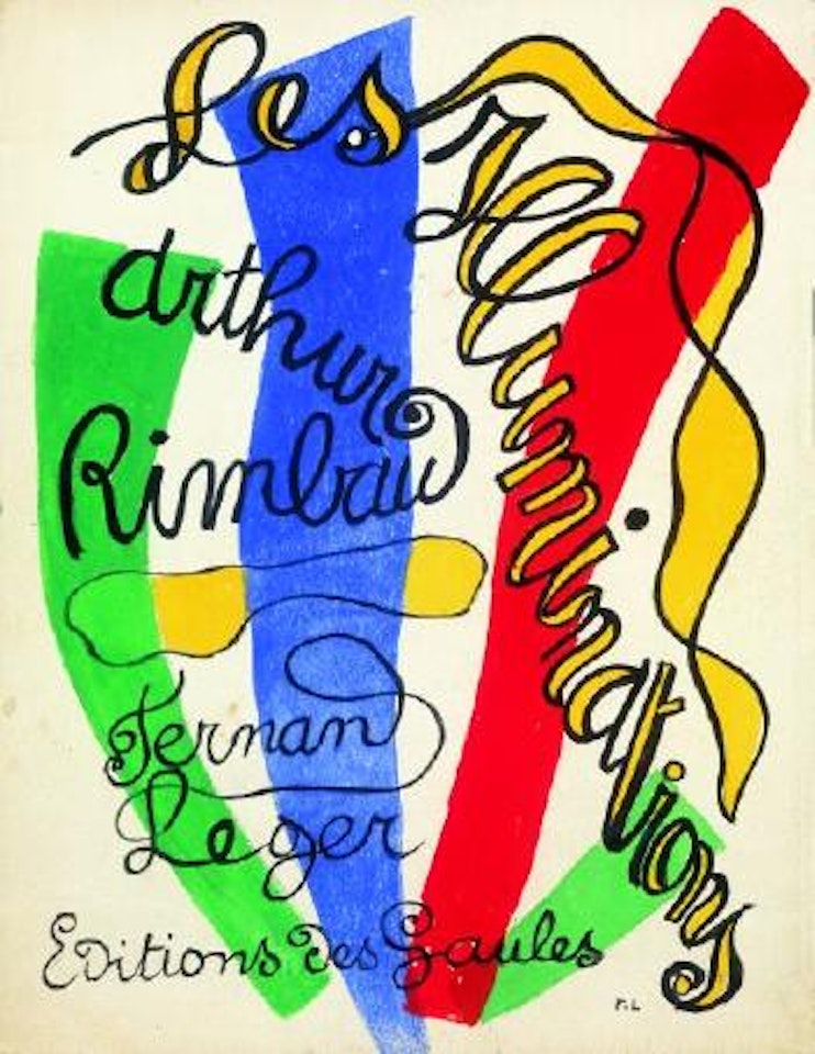 Projet de couverture pour les illuminations de Rimbaud by Fernand Leger