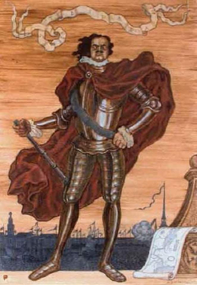 Pierre le Grand. Genie de l'Architecture by Mstislav Valerianovich Dobuzhinsky