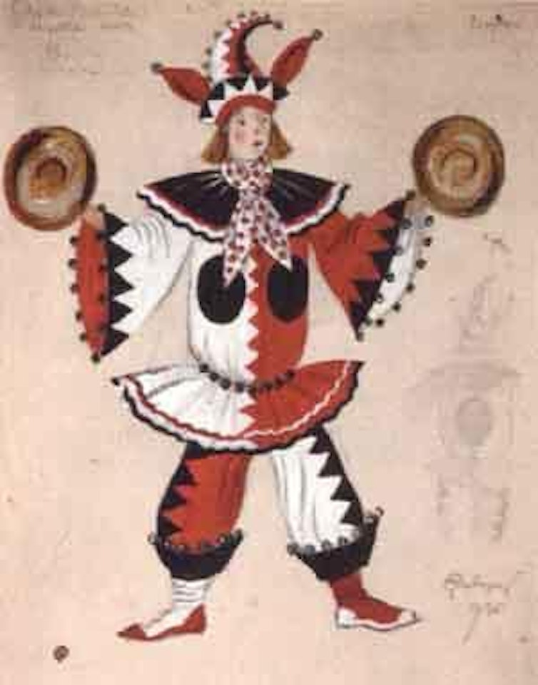 Casse-Noisette, projets de costumes by Mstislav Valerianovich Dobuzhinsky