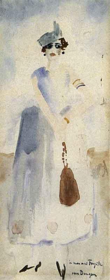 Femme du grand monde by Kees van Dongen