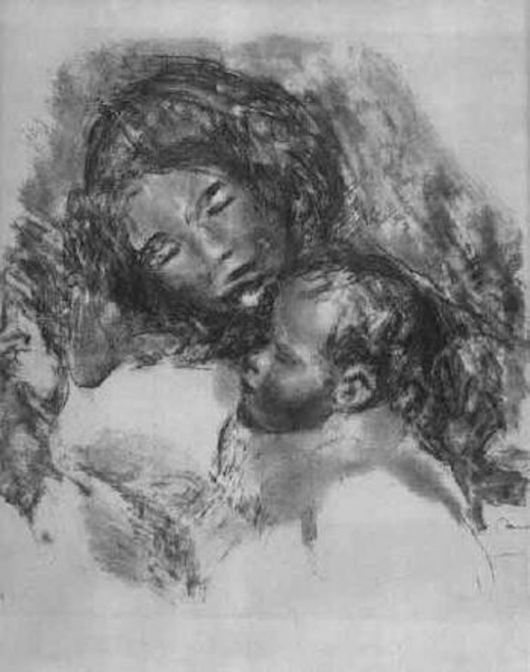 Maternite by Pierre-Auguste Renoir