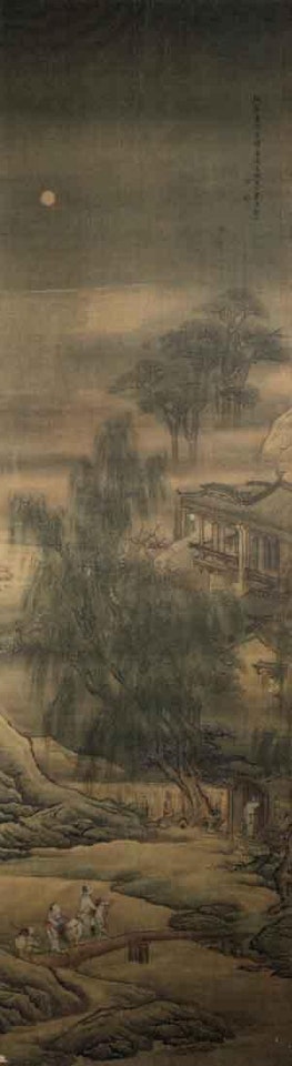 Returning home in the evening by Chinese School