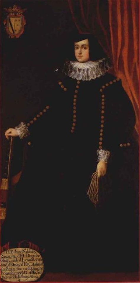 Lady Elvira de Sandoval y Roxas by Spanish School