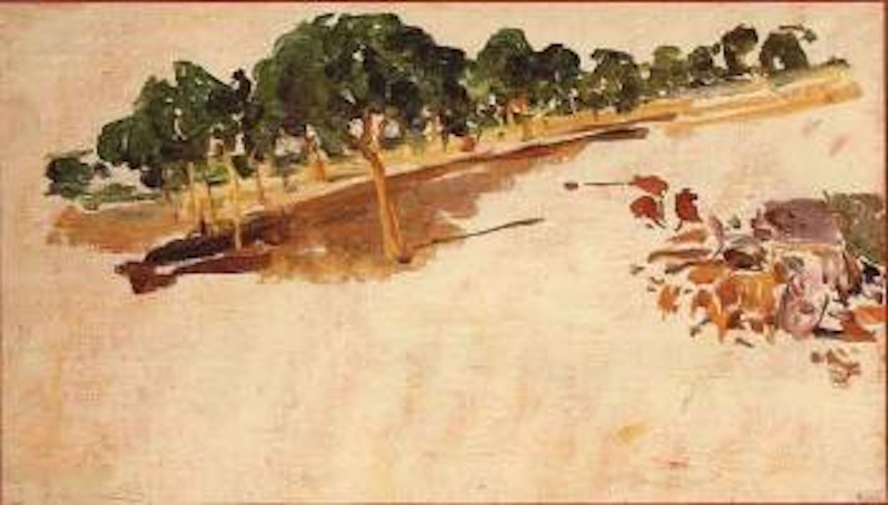 Oxen cart by Joaquin Sorolla Y Bastida