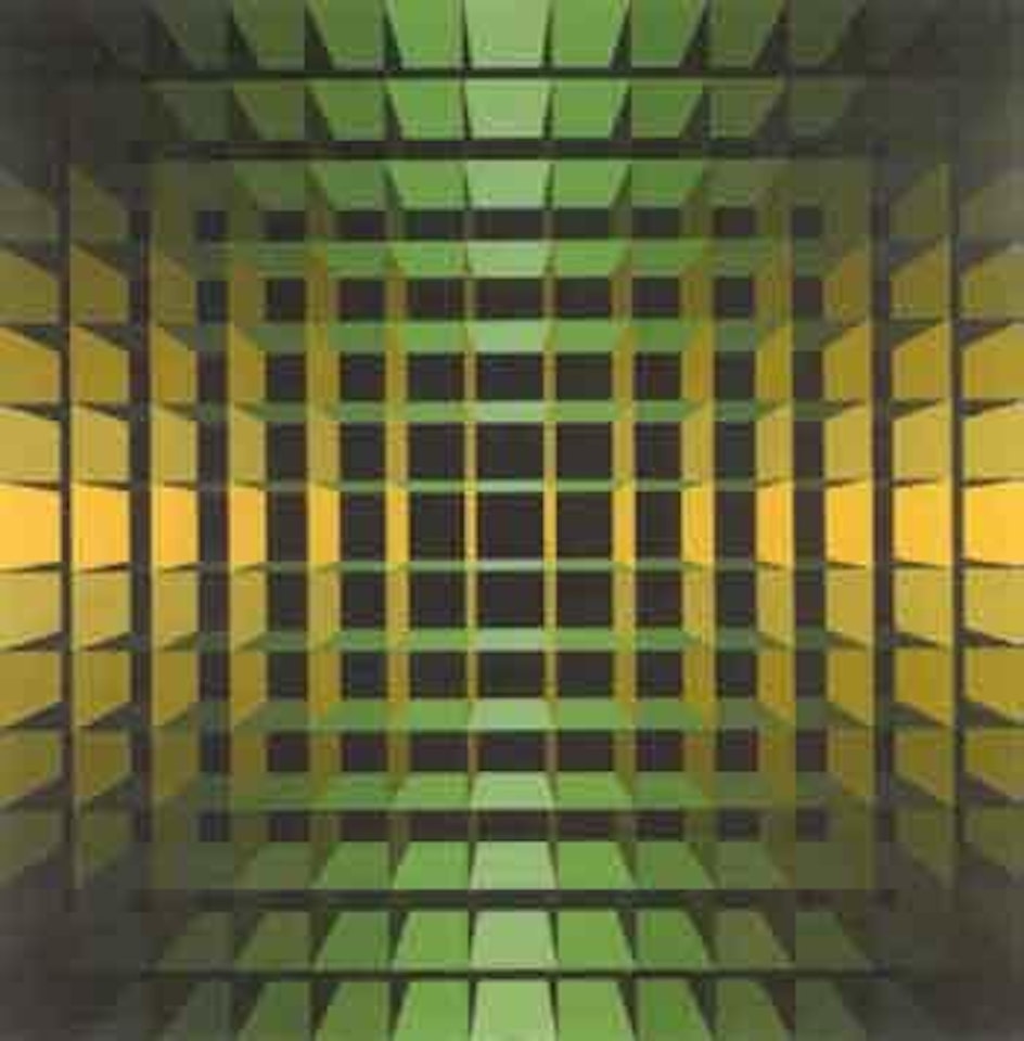 Structure ambigue cristal by Jean-Pierre Yvaral