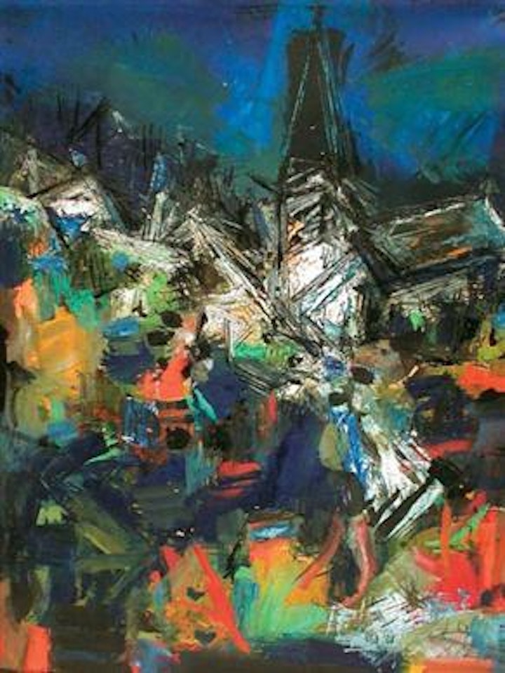 Church by Sayed Haider Raza