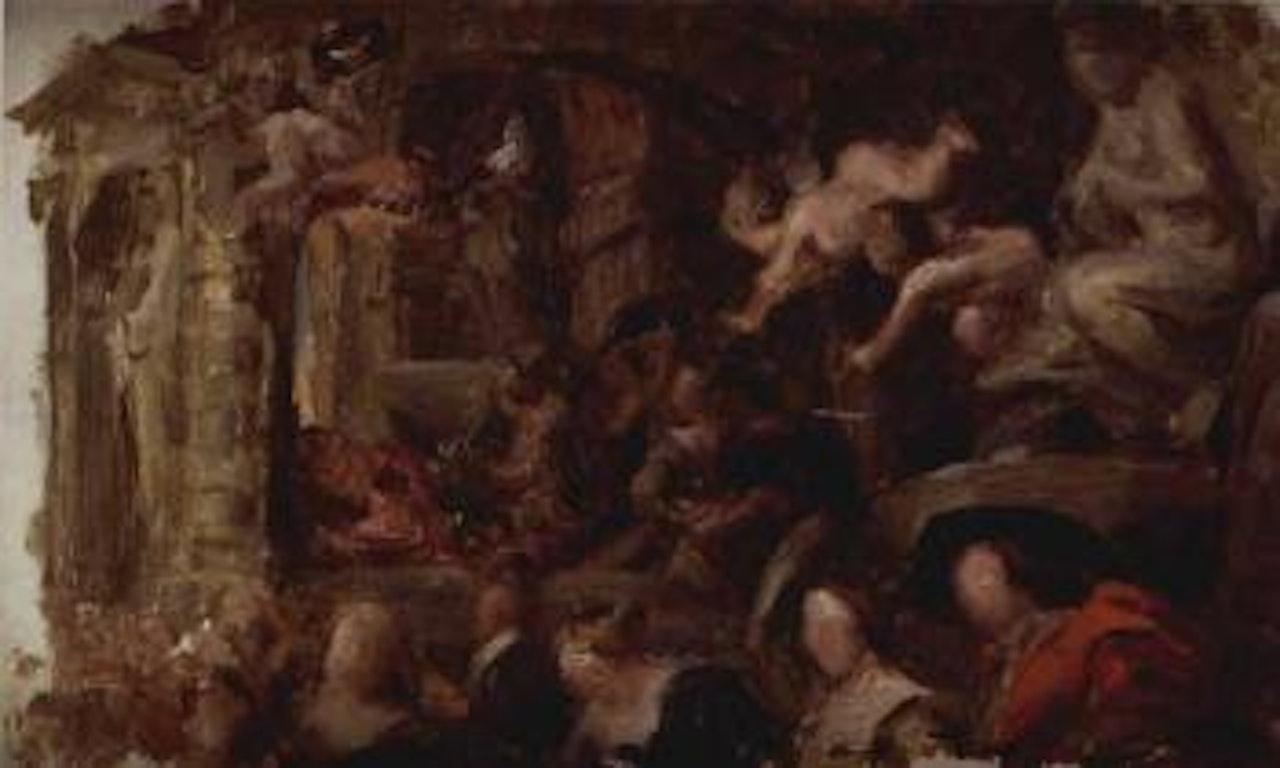 Baroque allegory by Joaquin Sorolla Y Bastida