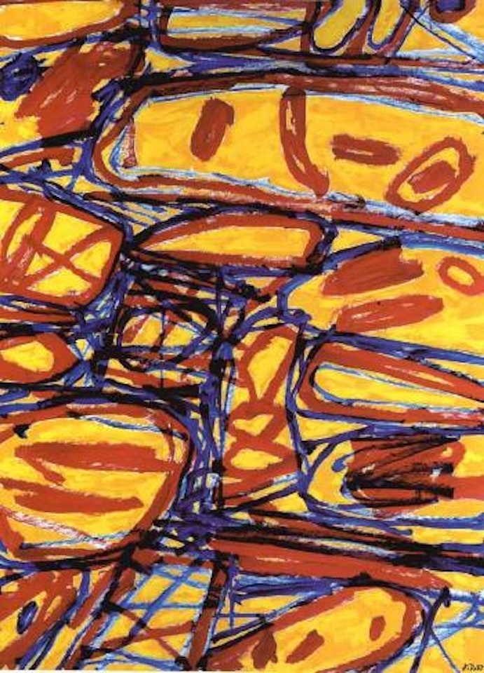 Mire G 130 by Jean Dubuffet