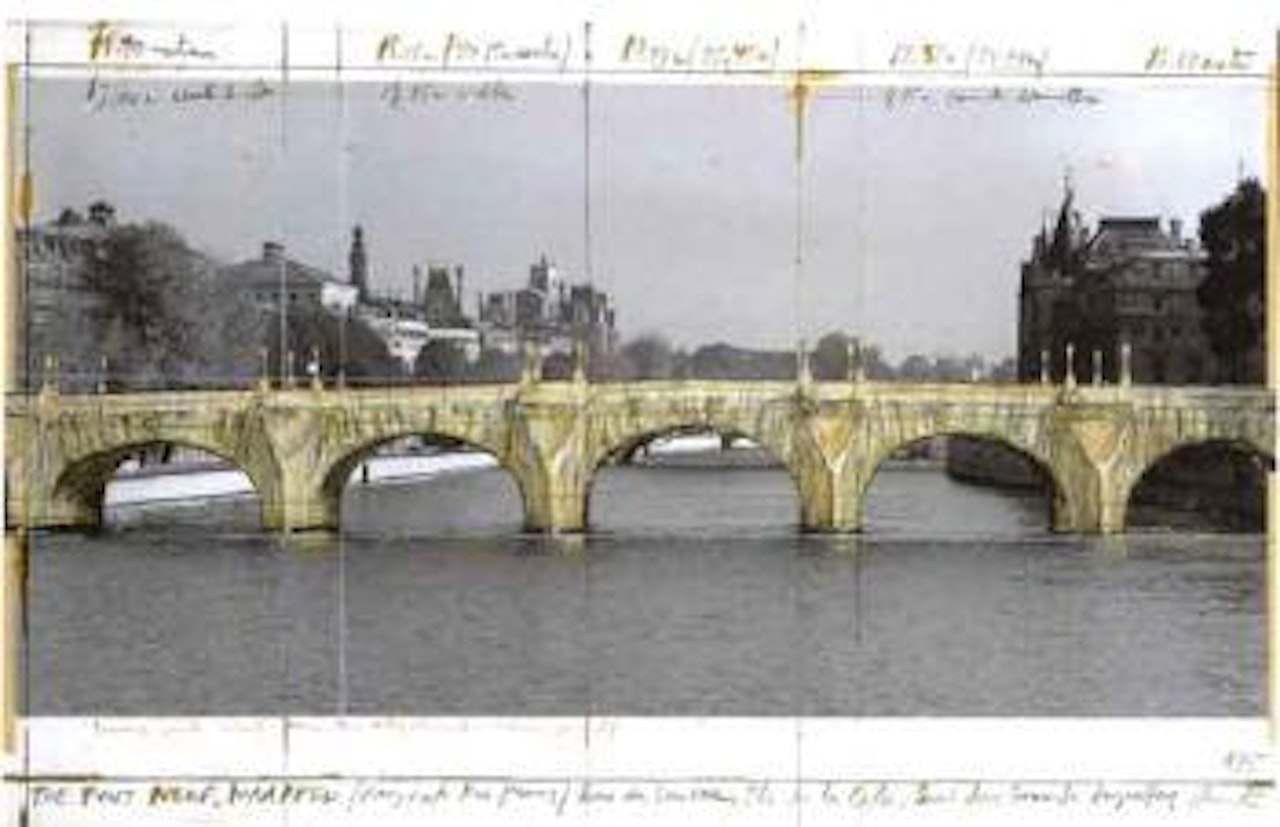 Pont-Neuf wrapped by Christo