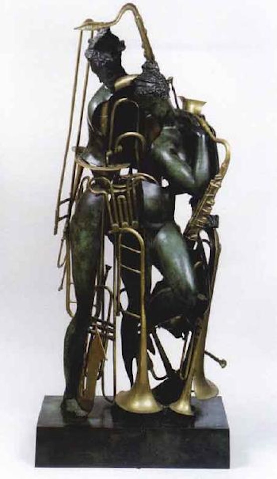 Venus aux saxophones et trombones by Arman