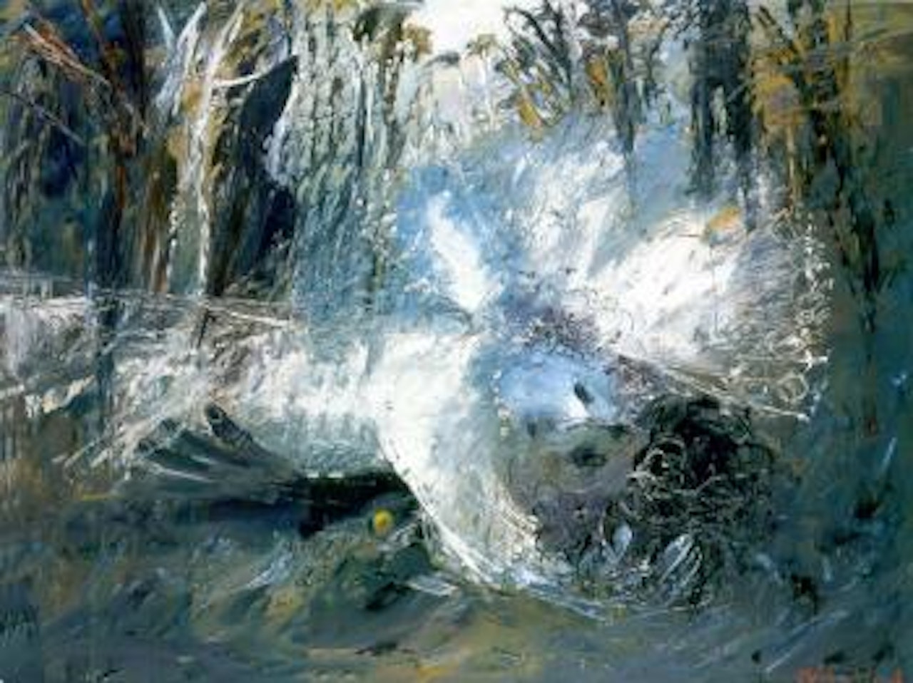 Bride with her lover by Arthur Merric Bloomfield Boyd
