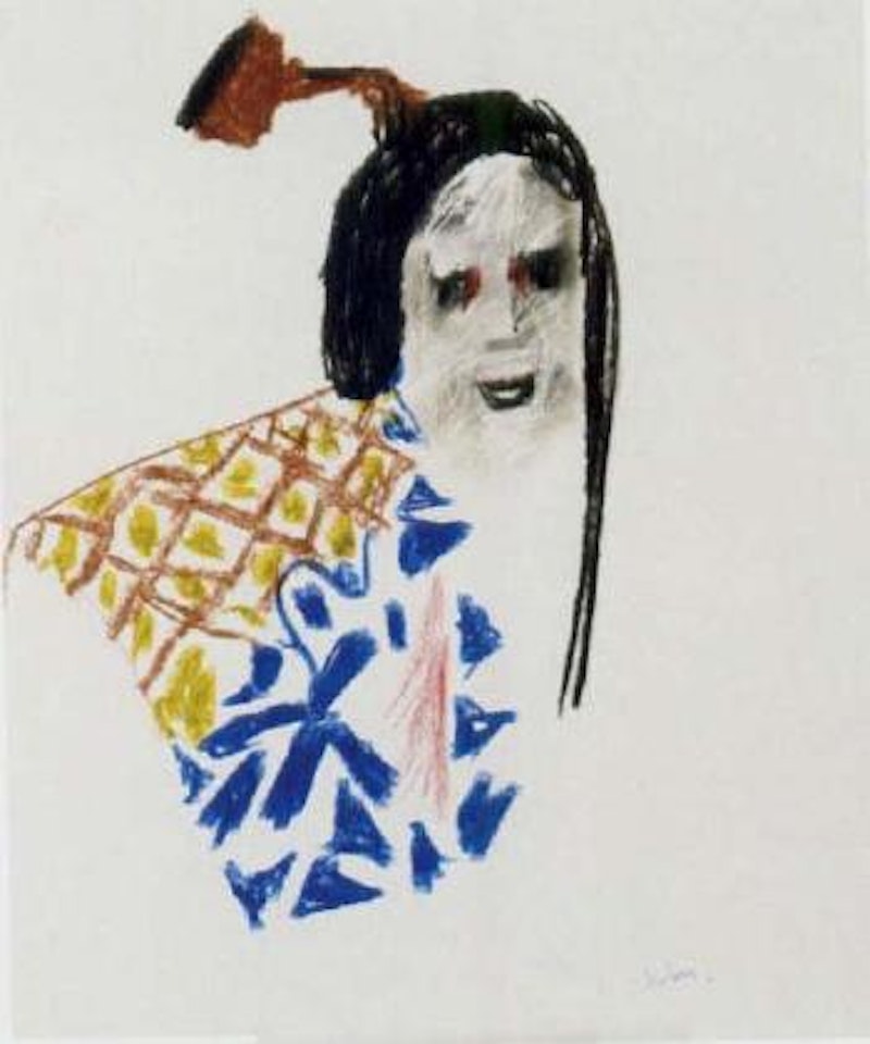 Japanese girl by Sidney Nolan
