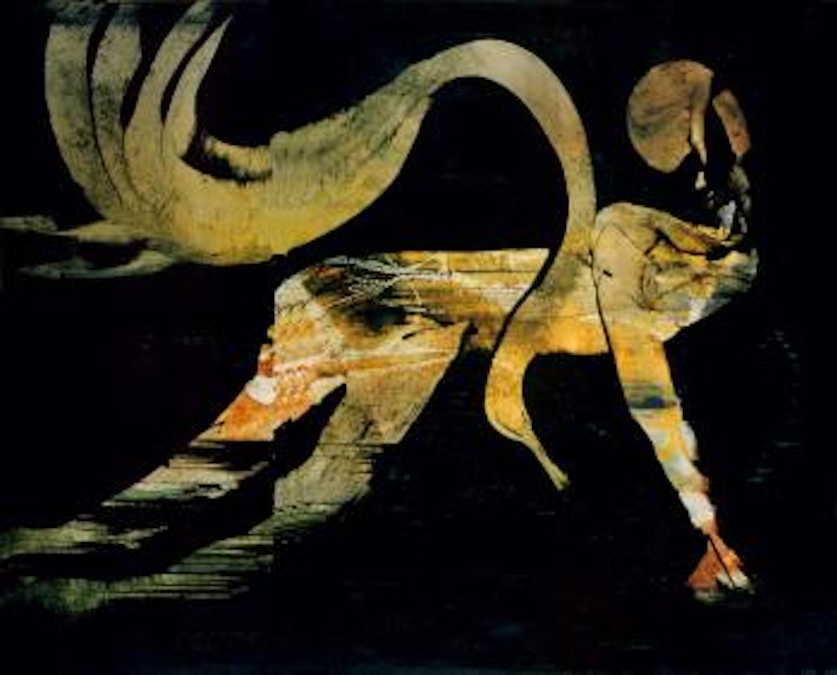 Leda and the swan by Sidney Nolan