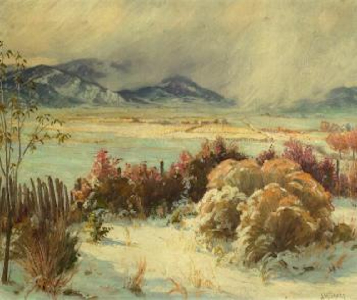 Storm on the mountains by Joseph Henry Sharp