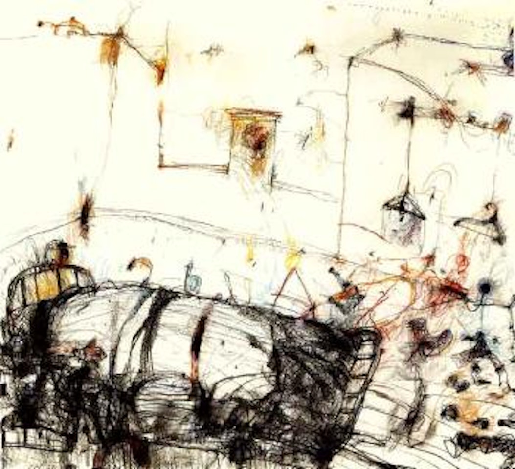 Dreaming 1990 by John Olsen