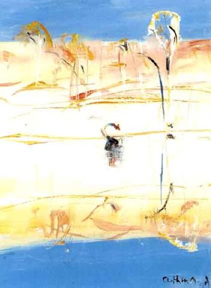 Swan on the Shoalhaven by Arthur Merric Bloomfield Boyd