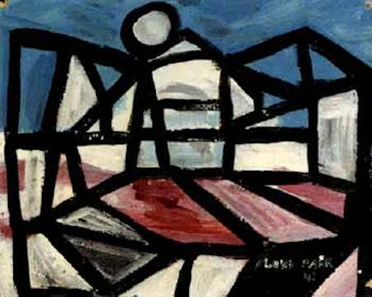 Luna park by Sidney Nolan