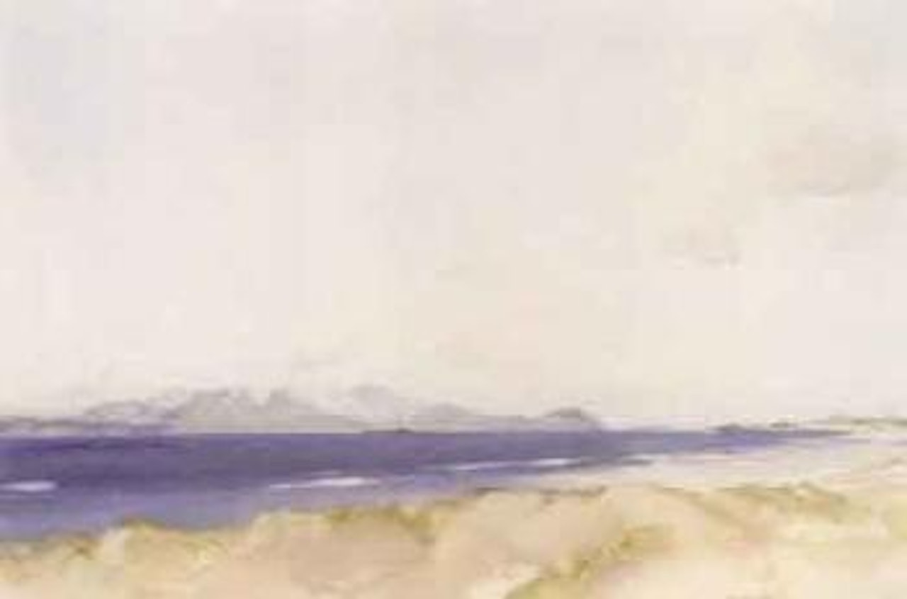 Arran from Prestwick by William Russell Flint